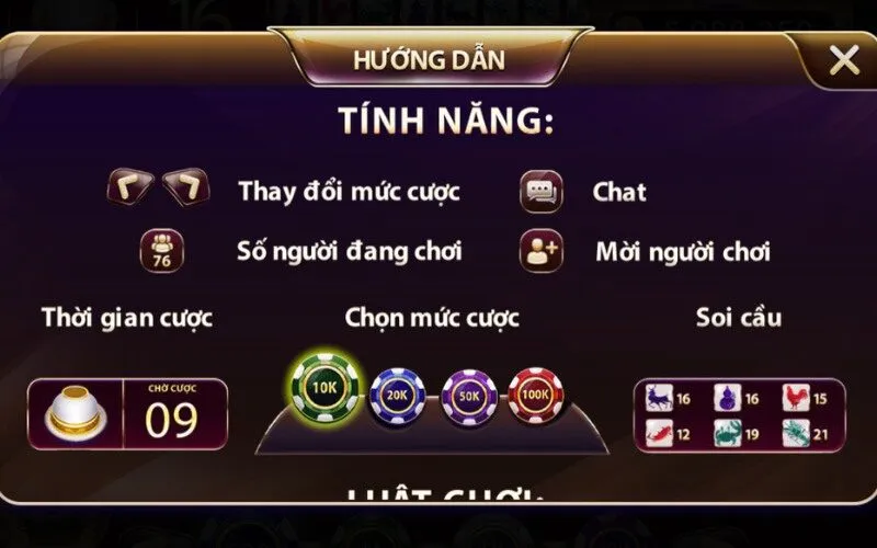 Bầu cua trên cổng game Gemwin có giao diện dễ dùng